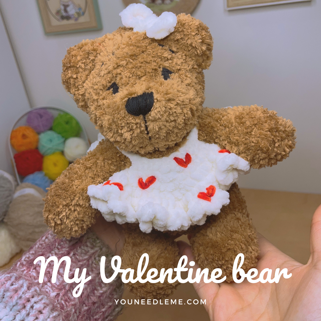 My valentine bear ♡