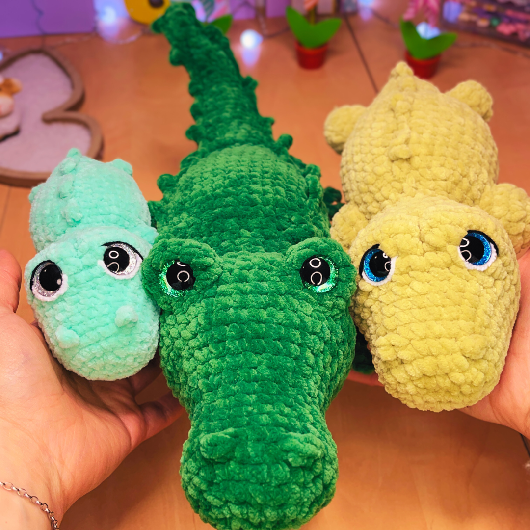 Commande personnalisée "Pauline - La famille crocodile"