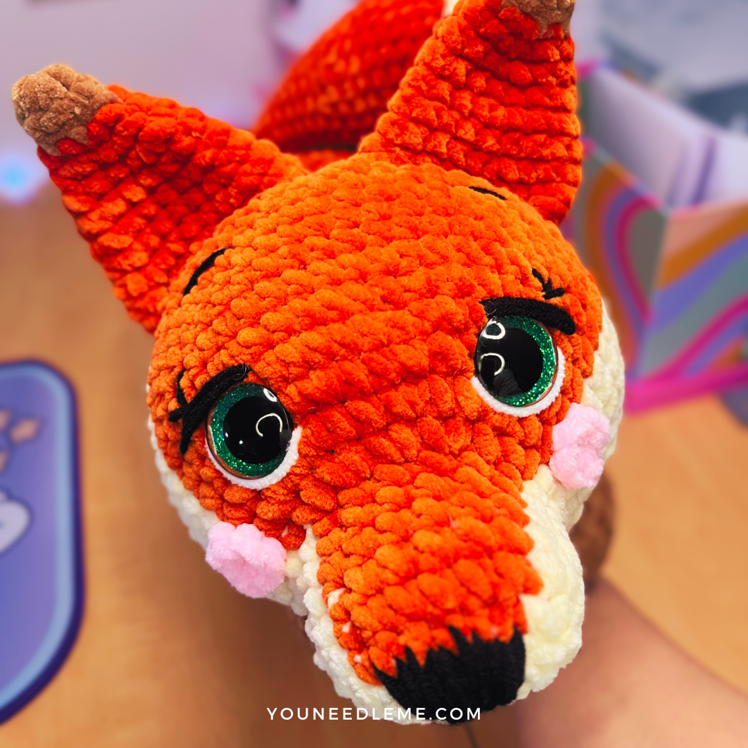 Commande personnalisée "Dahlia - renard kawaii"