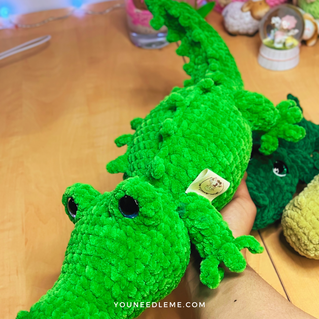 Commande personnalisée "Dahlia - La famille crocodile"