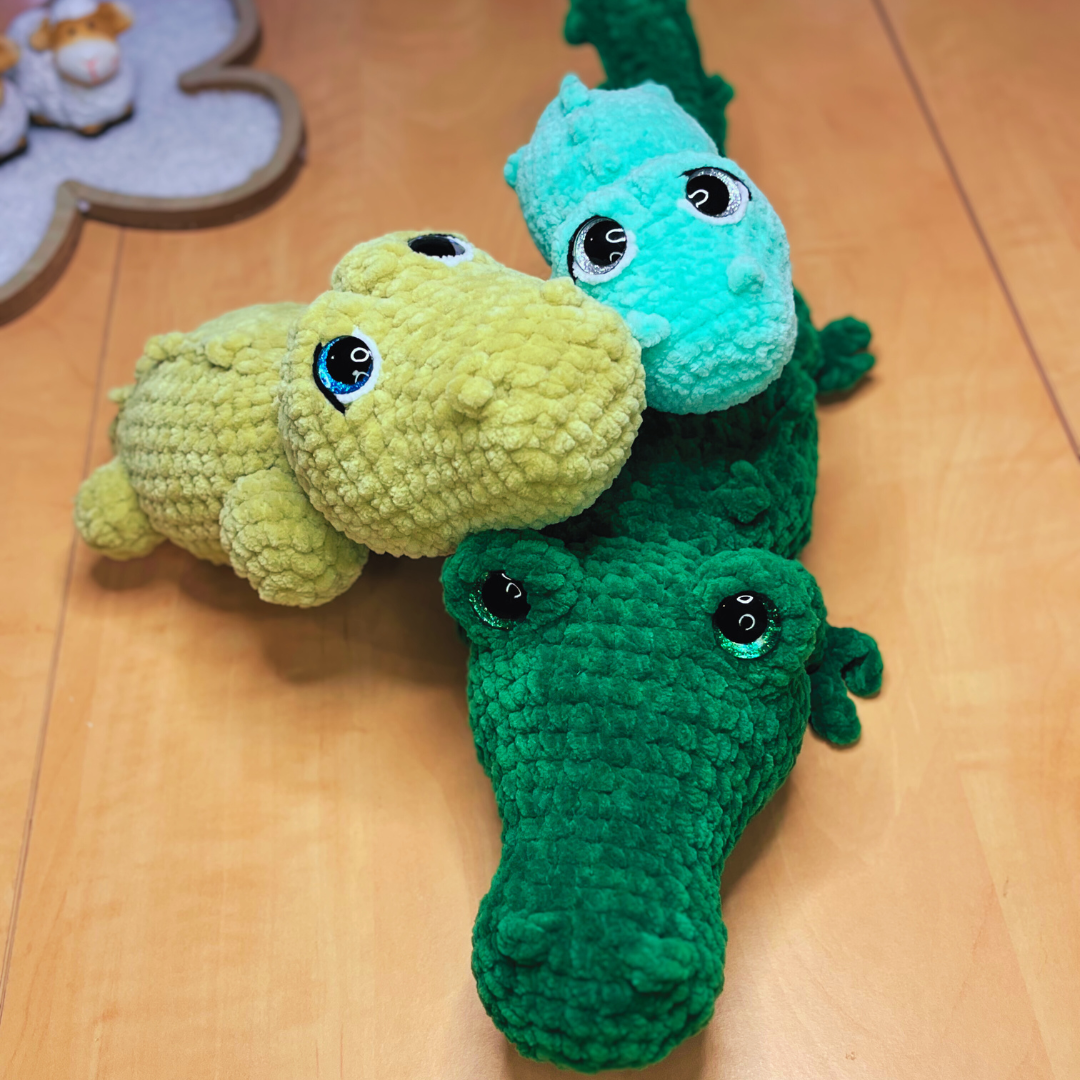 Commande personnalisée "Pauline - La famille crocodile"
