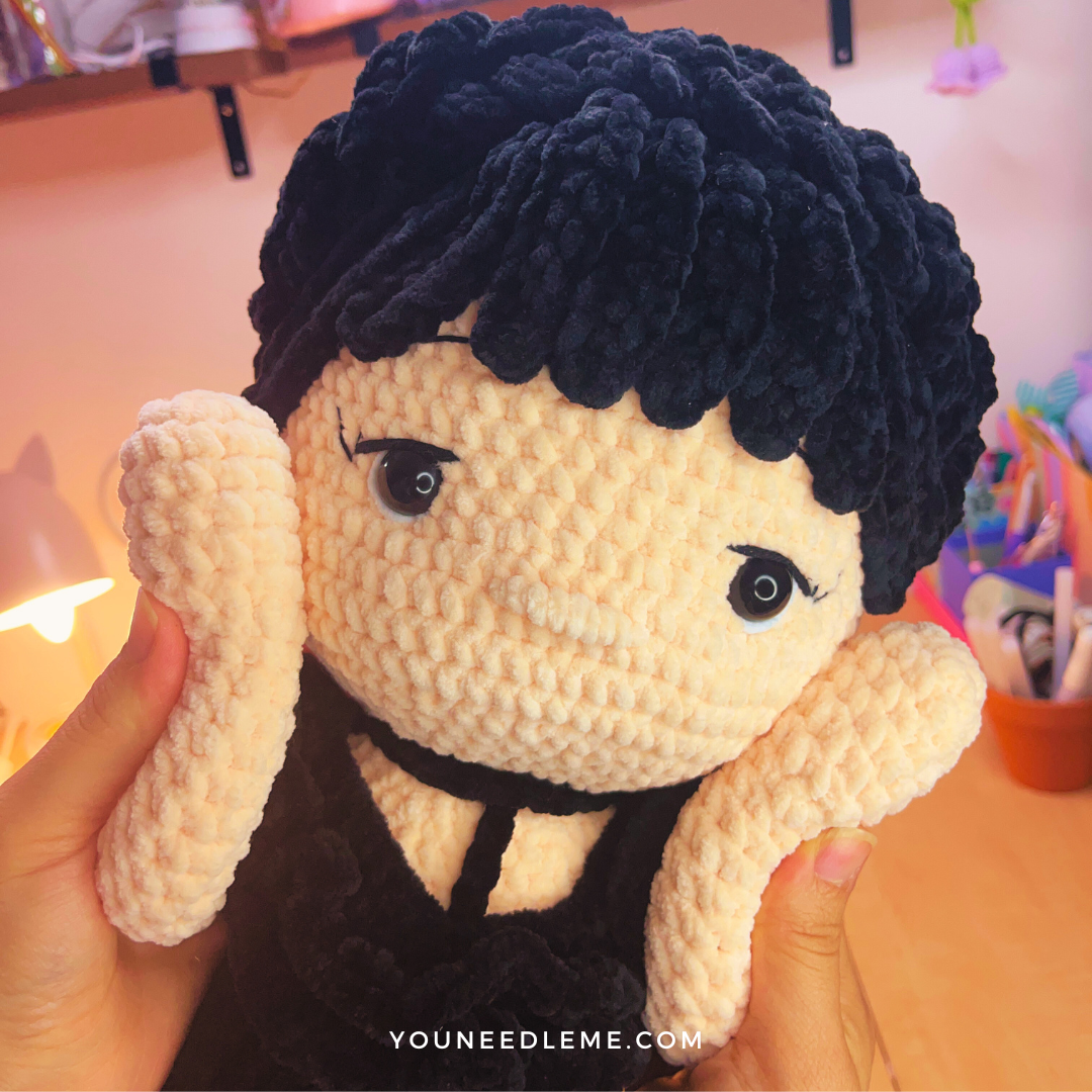 Commande personnalisée "Julie - Mercredi Addams"