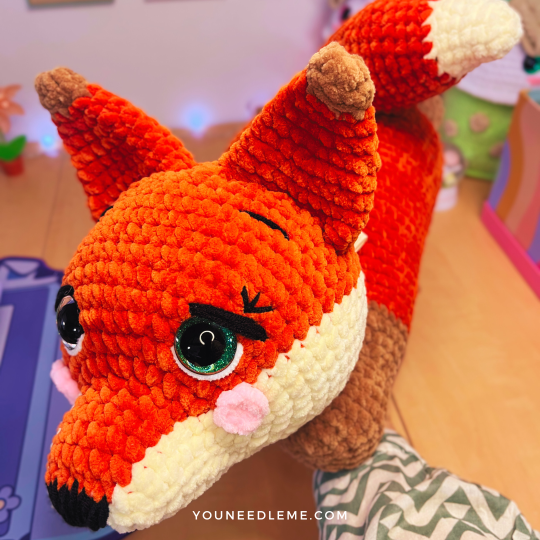 Commande personnalisée "Dahlia - renard kawaii"