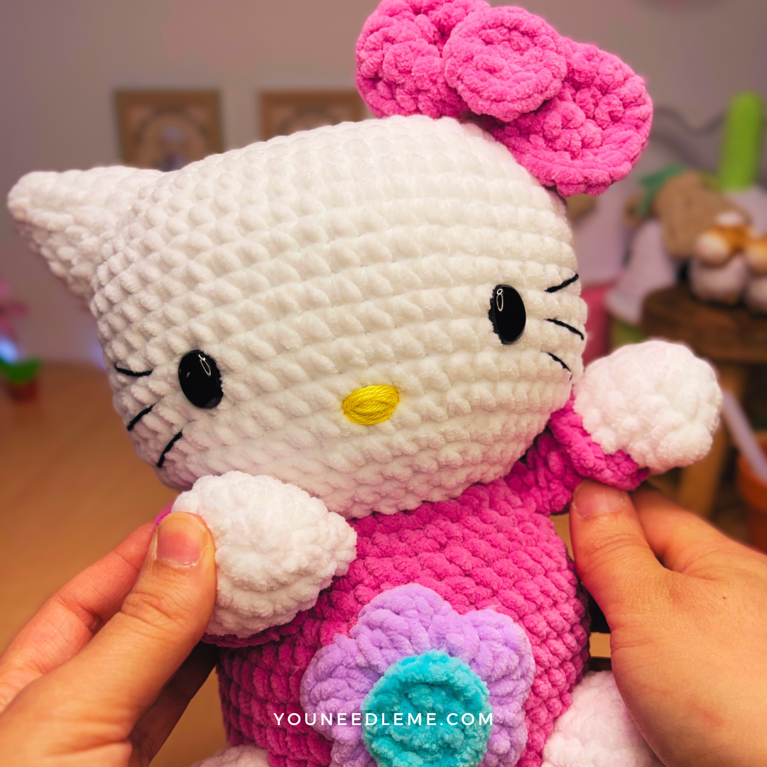 Commande personnalisée "Stéphania - Hello Kitty Flower rose"