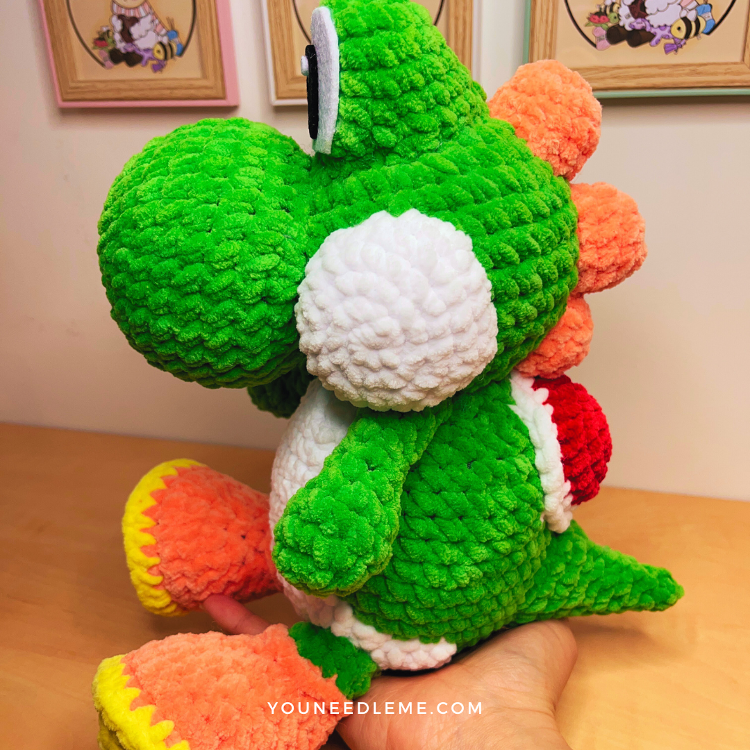 Commande personnalisée "Céline - Yoshi vert"