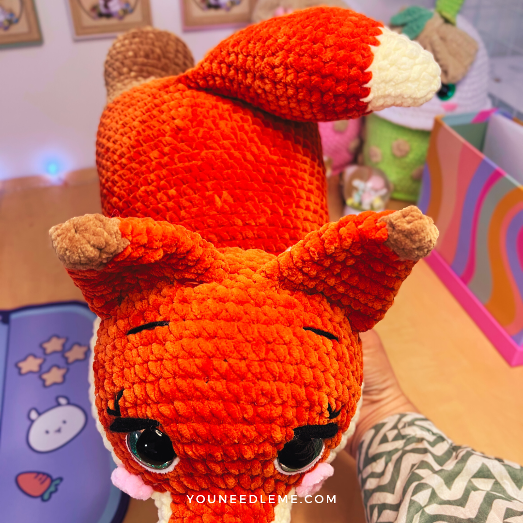 Commande personnalisée "Dahlia - renard kawaii"