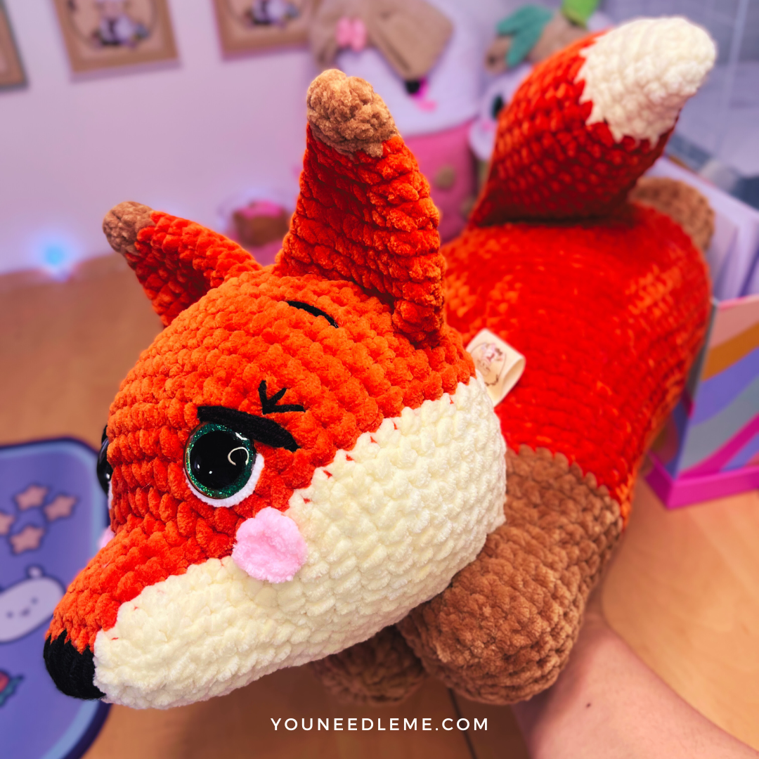 Commande personnalisée "Dahlia - renard kawaii"