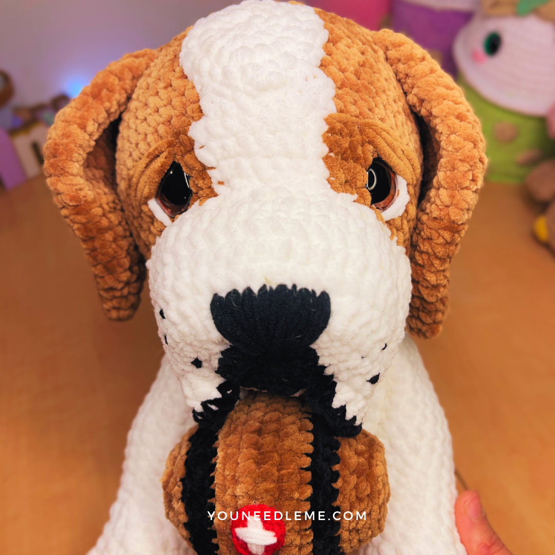Commande personnalisée "Cindy - Saint Bernard"