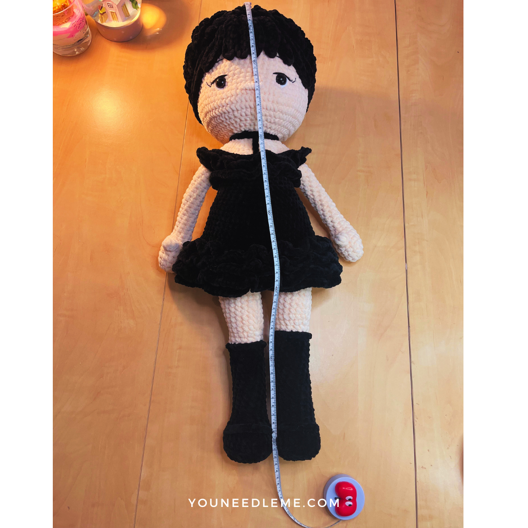 Commande personnalisée "Julie - Mercredi Addams"