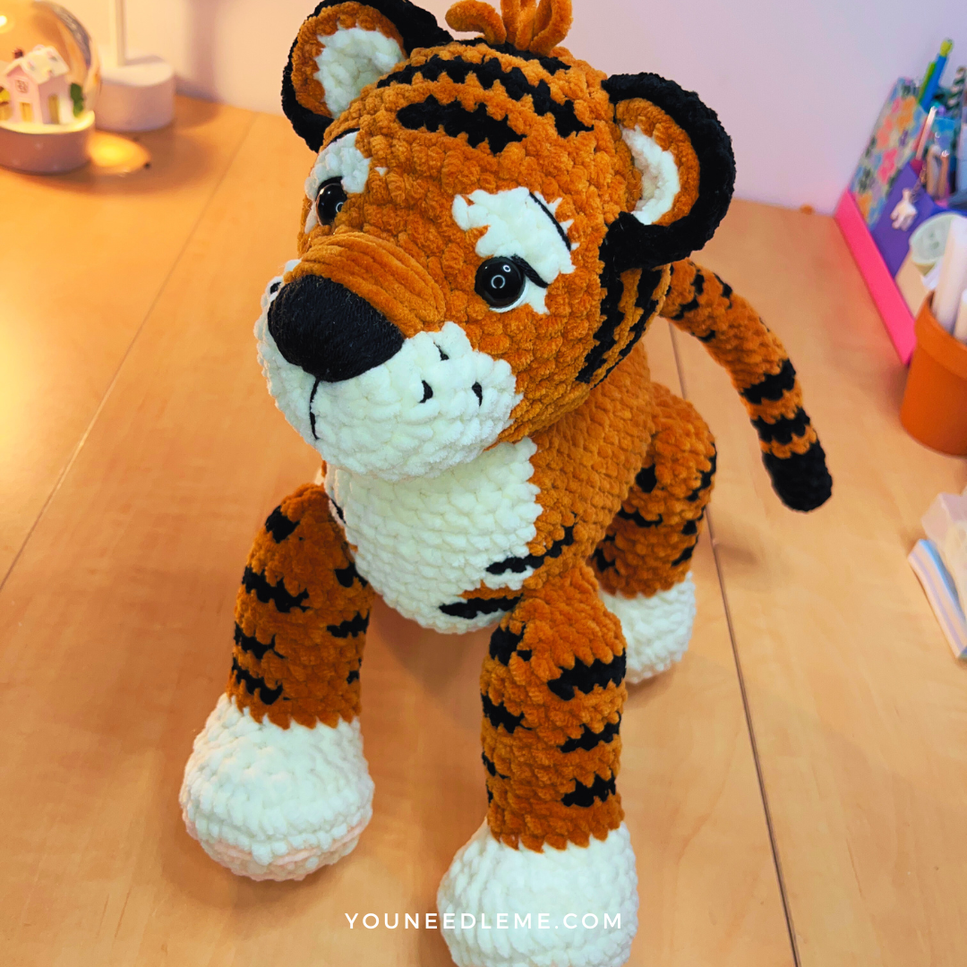 Commande personnalisée "Nathalie - tigre"