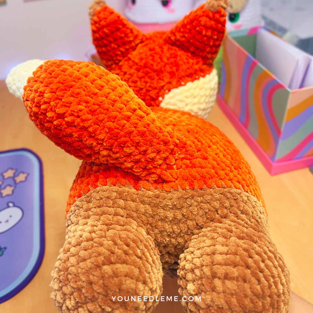 Commande personnalisée "Dahlia - renard kawaii"