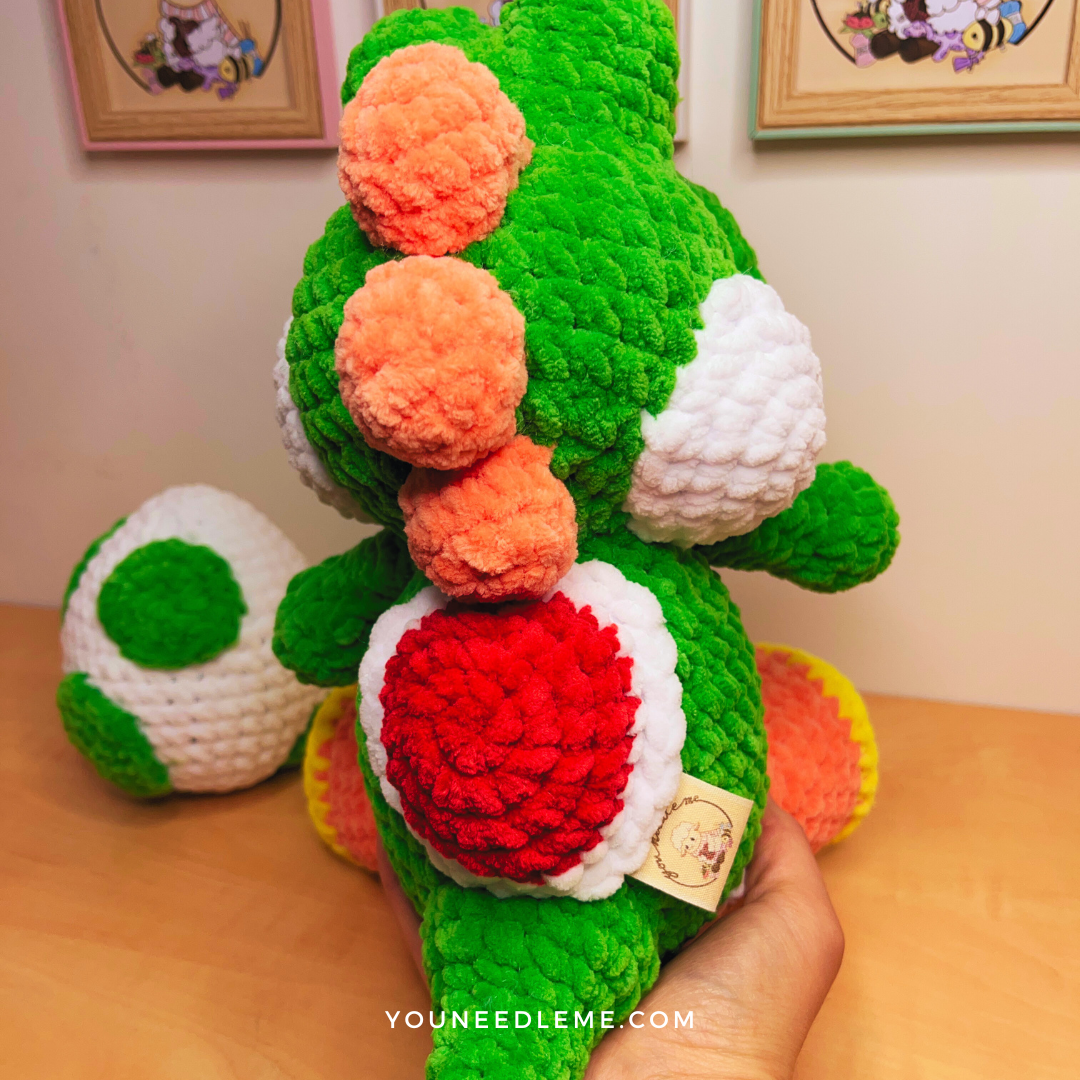Commande personnalisée "Céline - Yoshi vert"