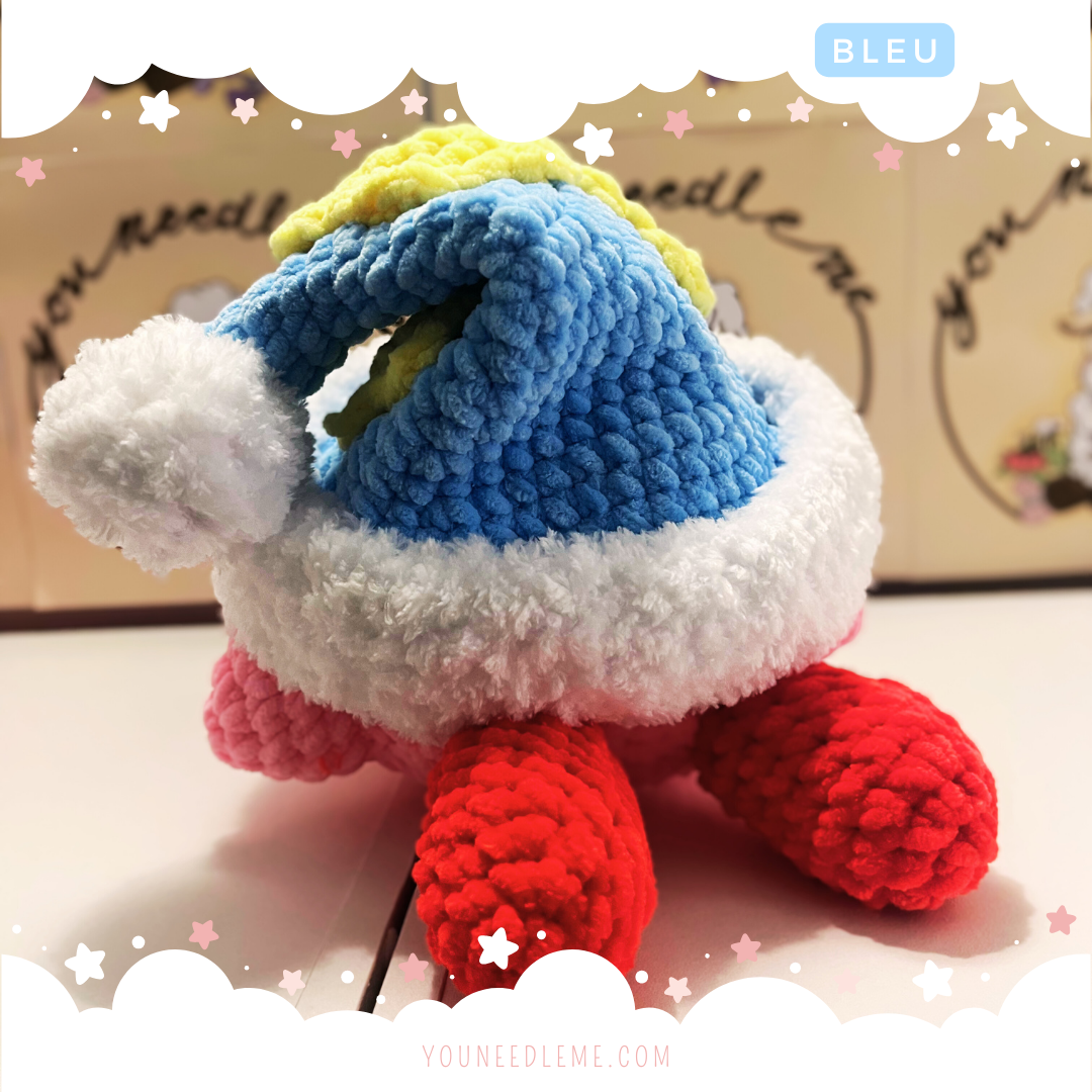 Kirby Sleep Bleu