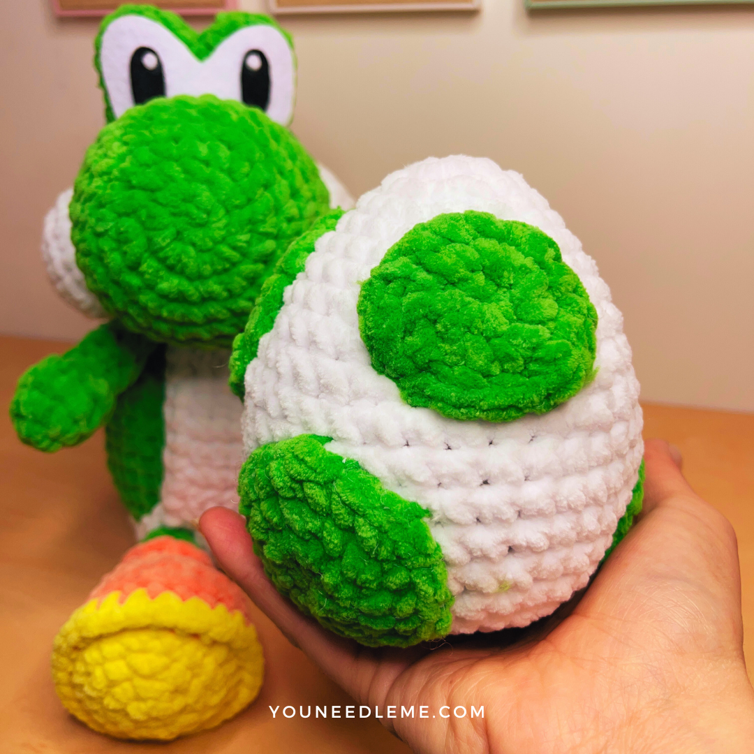 Commande personnalisée "Céline - Yoshi vert"
