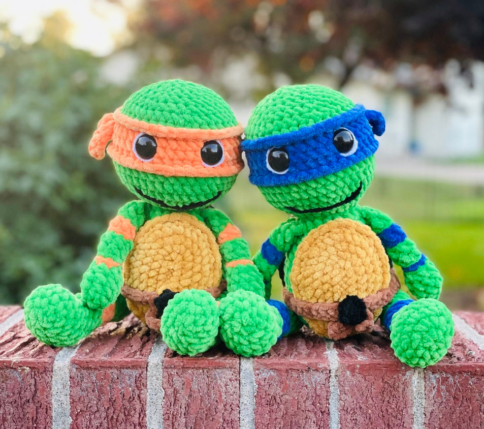 Commande personnalisée « Adrianne - Leonardo 🐢💙 »