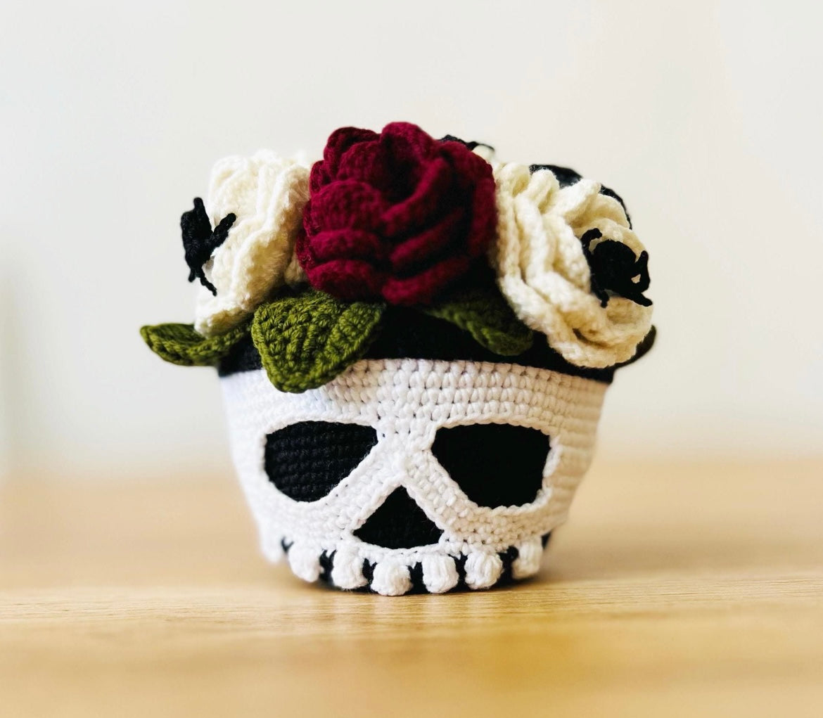 Commande personnalisée « flower skull 💀 »