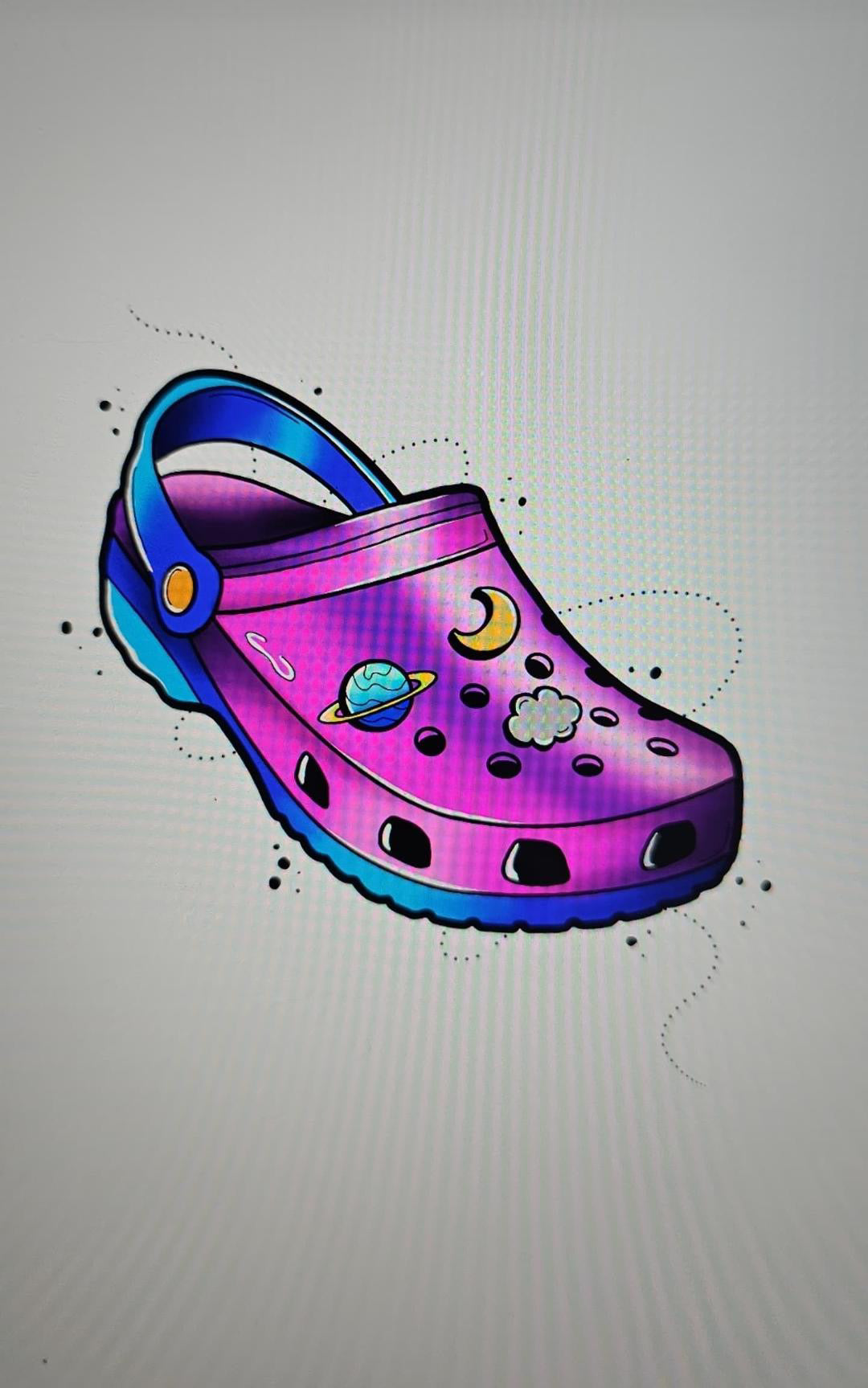 Commande personnalisée "Stéphie - Crocs"
