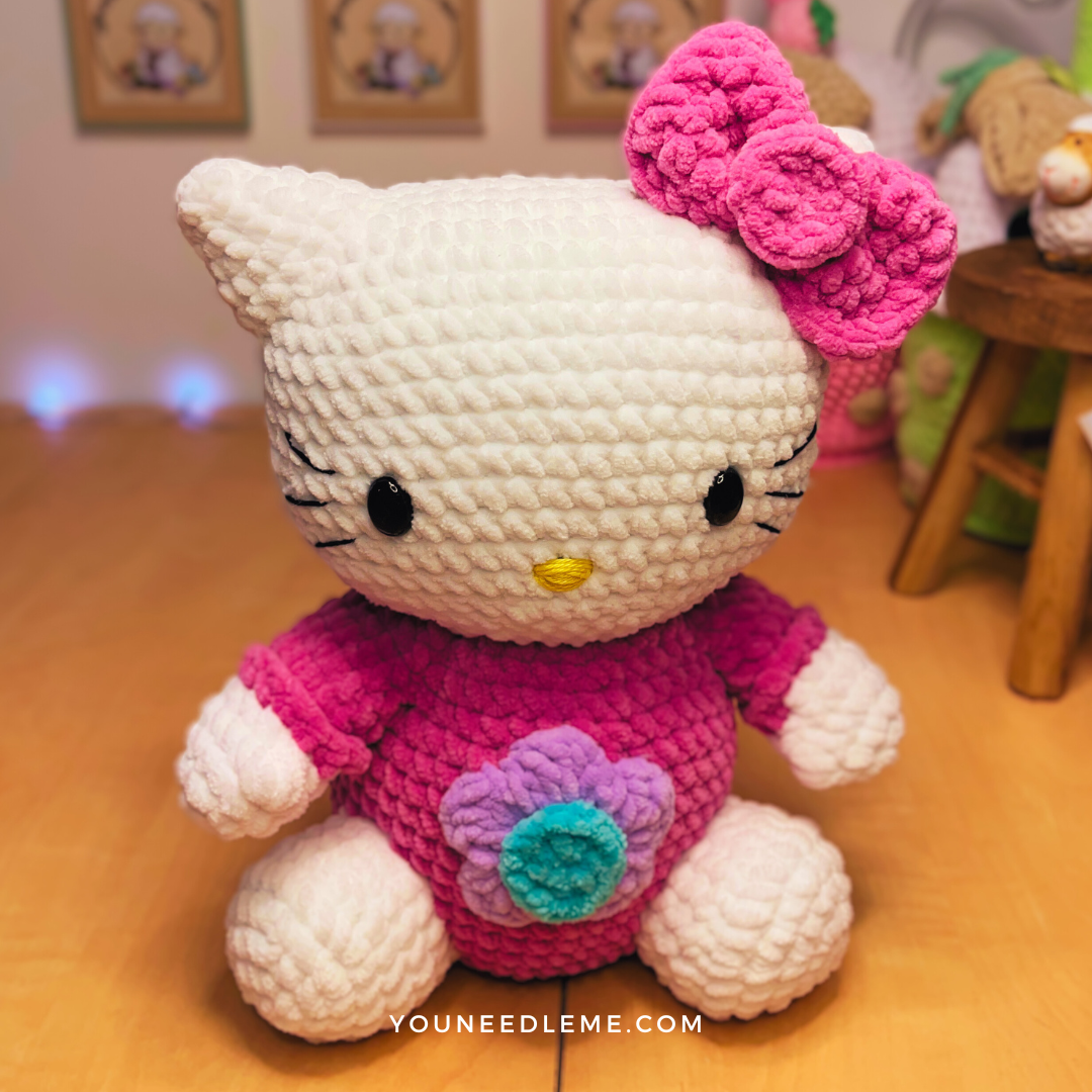 Commande personnalisée "Stéphania - Hello Kitty Flower rose"