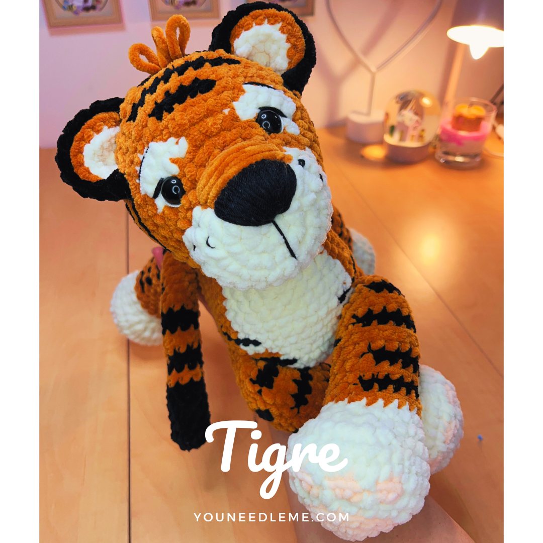 Commande personnalisée "Nathalie - tigre"