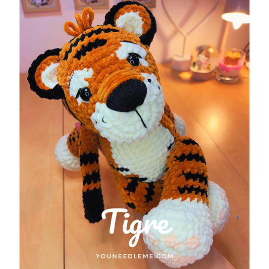 Commande personnalisée "Nathalie - tigre"