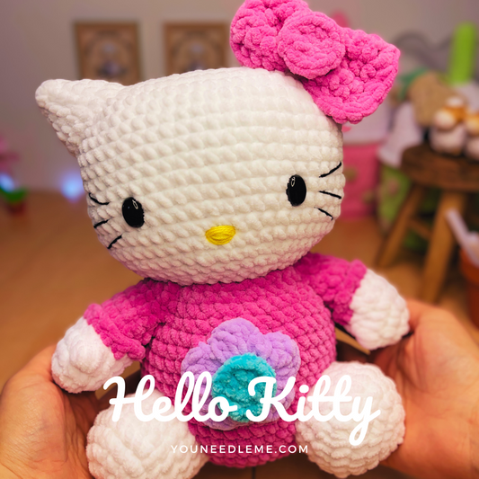 Commande personnalisée "Stéphania - Hello Kitty Flower rose"