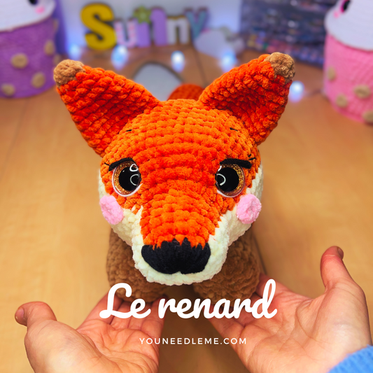 Commande personnalisée "Jessica - renard kawaii"