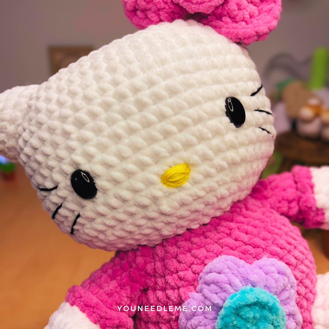 Commande personnalisée "Stéphania - Hello Kitty Flower rose"