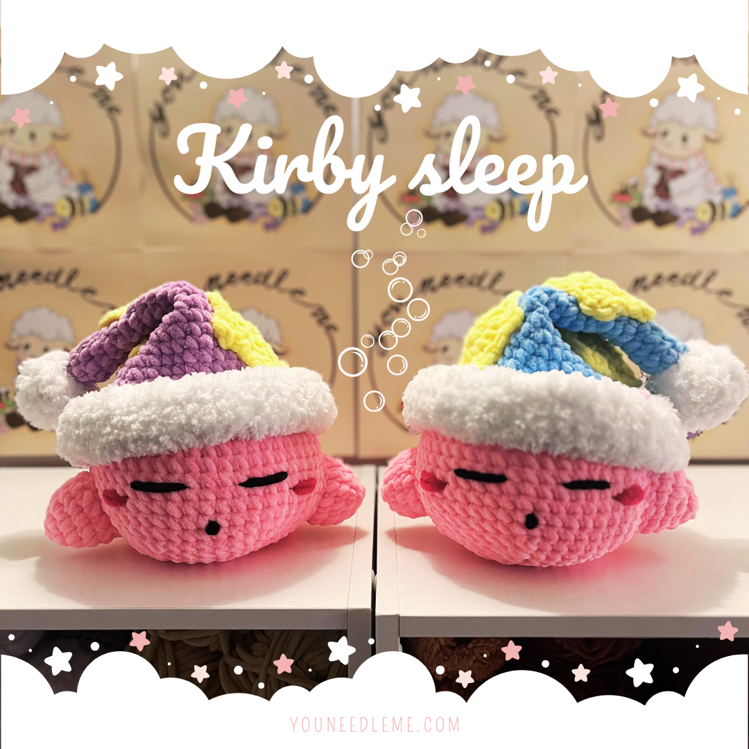 Kirby Sleep Lila