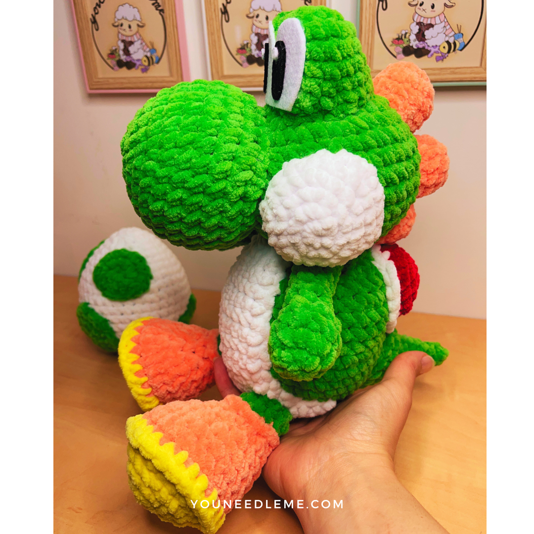 Commande personnalisée "Céline - Yoshi vert"