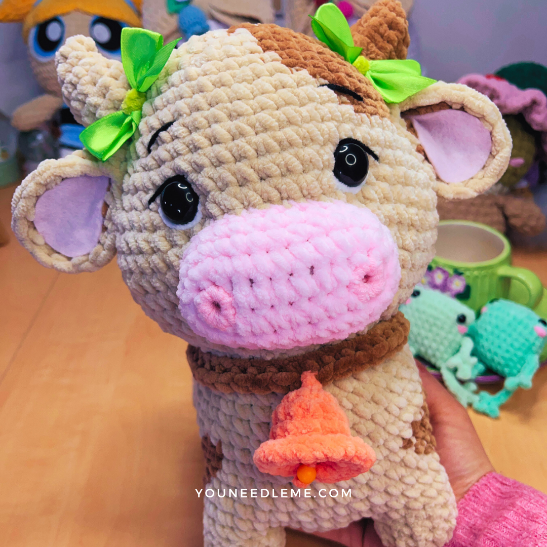 Commande personnalisée "Clémence - vache beige/marron"
