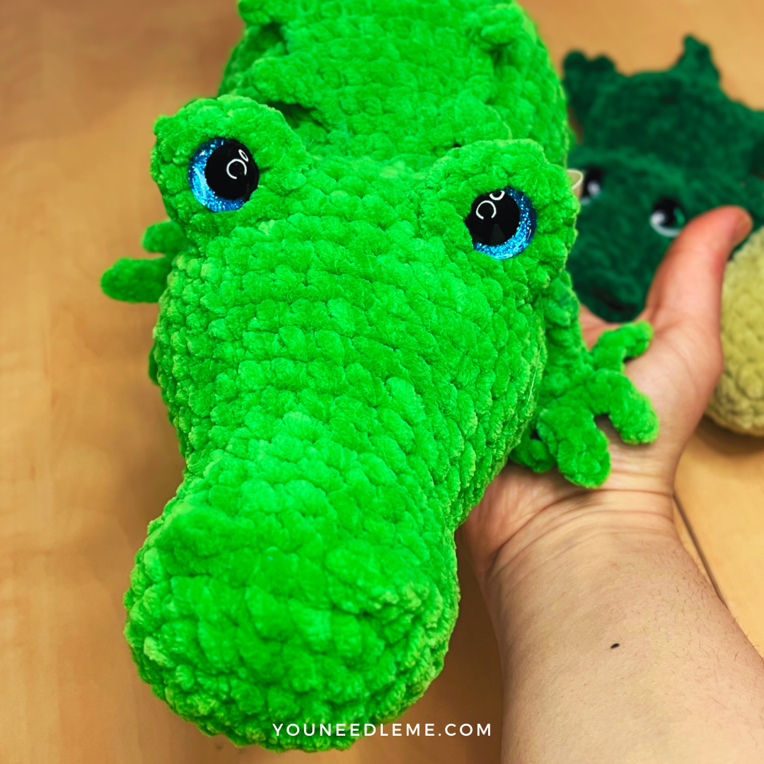 Commande personnalisée "Dahlia - La famille crocodile"