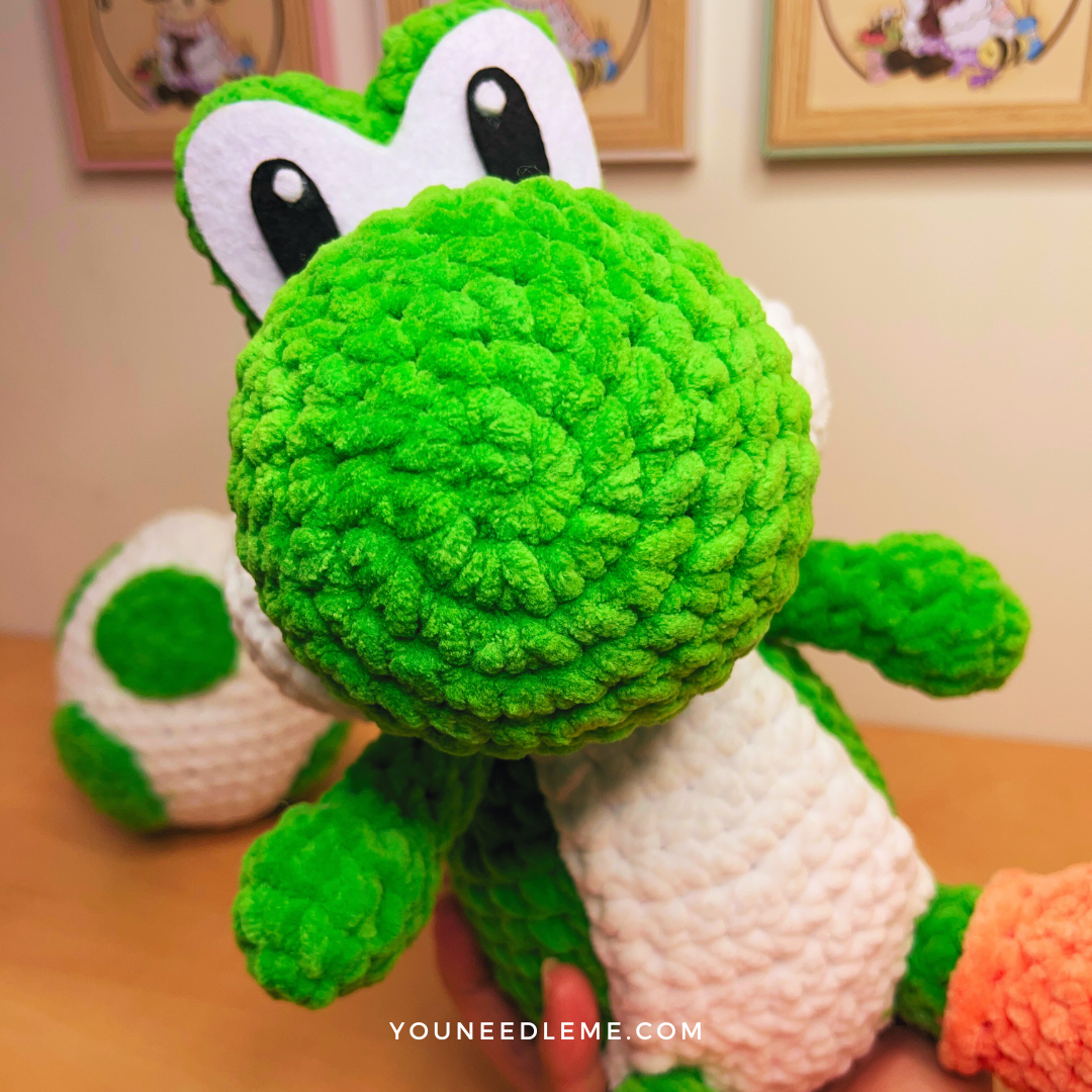 Commande personnalisée "Céline - Yoshi vert"