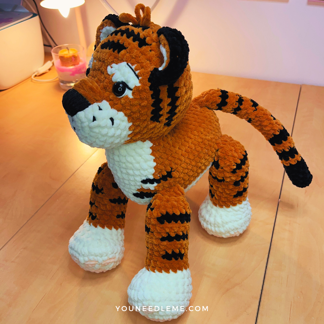 Commande personnalisée "Nathalie - tigre"