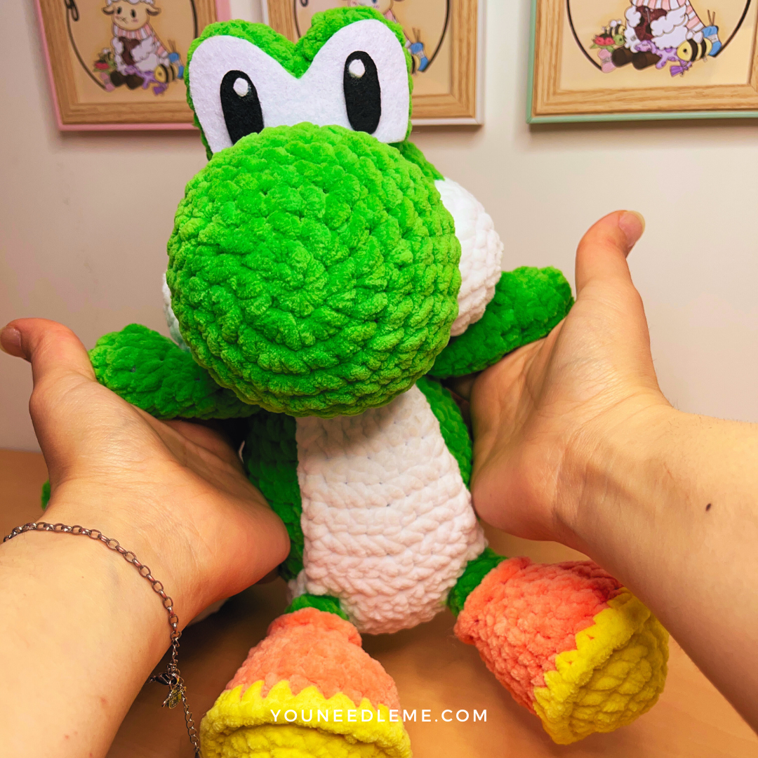 Commande personnalisée "Céline - Yoshi vert"