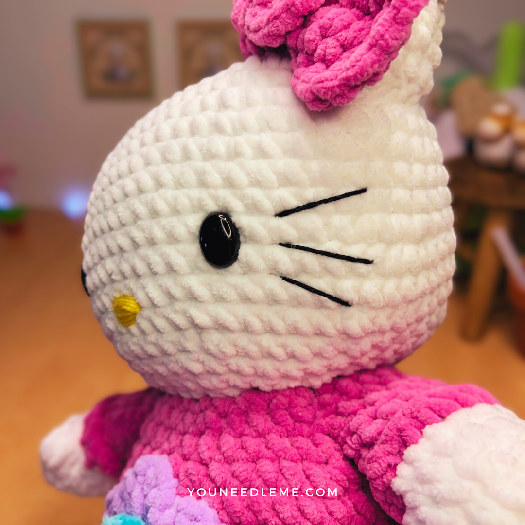 Commande personnalisée "Stéphania - Hello Kitty Flower rose"