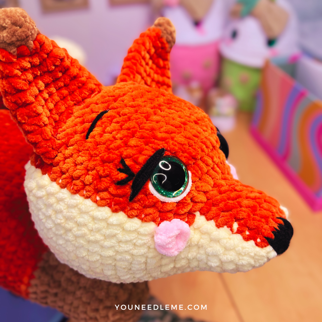 Commande personnalisée "Dahlia - renard kawaii"