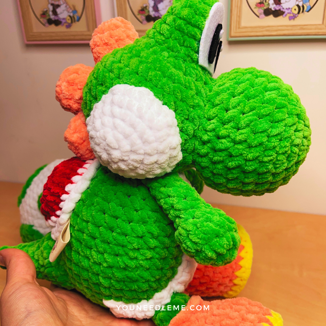Commande personnalisée "Céline - Yoshi vert"