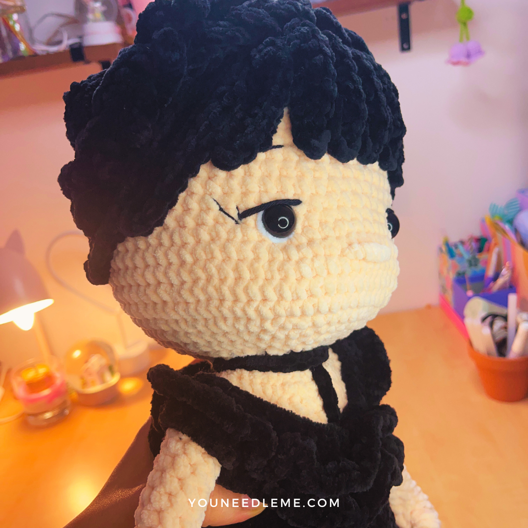 Commande personnalisée "Julie - Mercredi Addams"