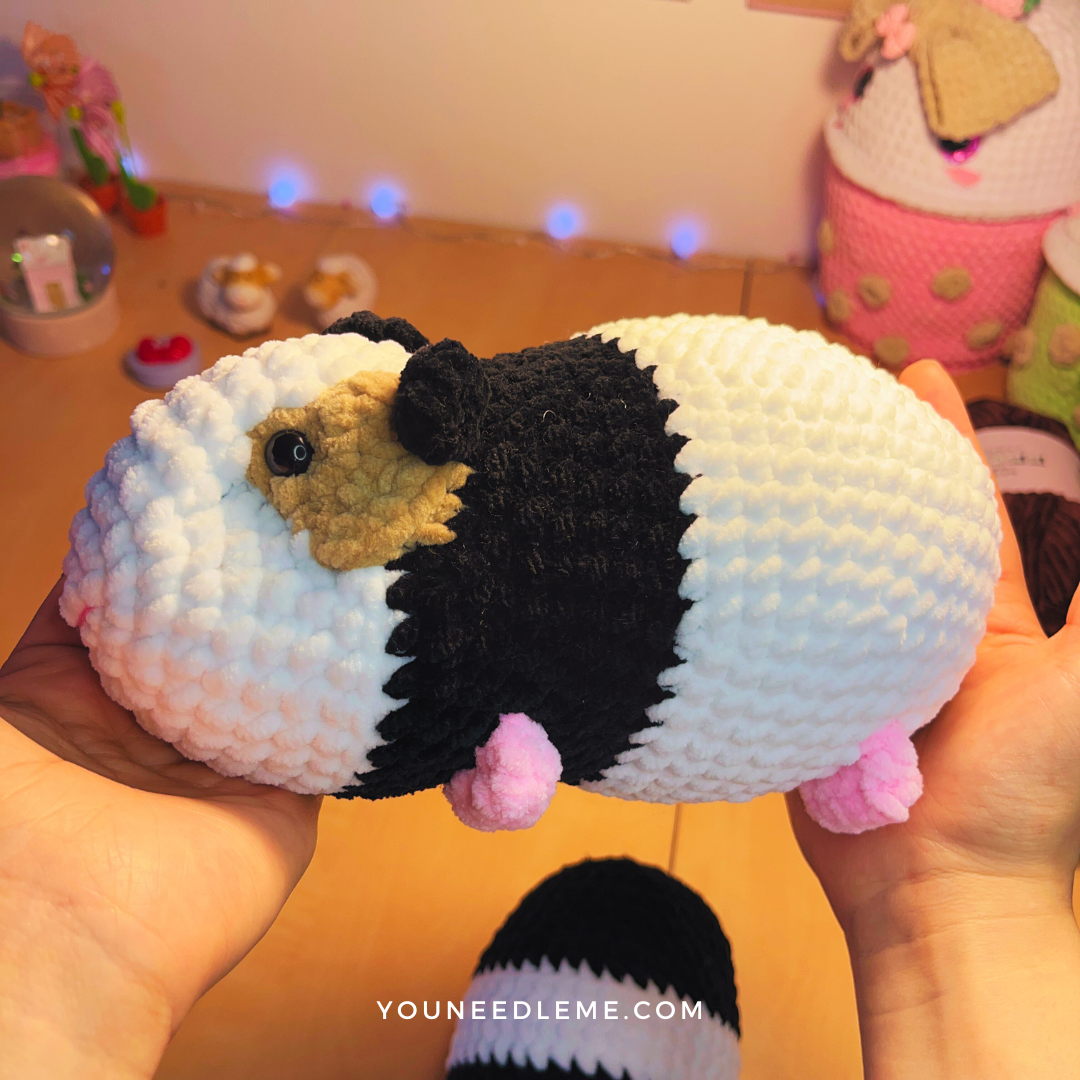Commande personnalisée "Cianey Silver - cochon d'Inde"