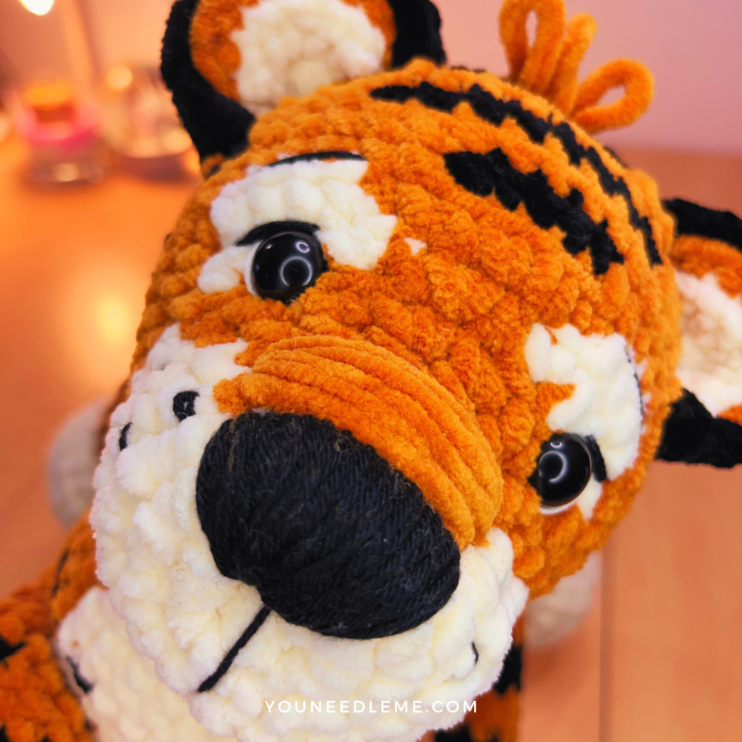 Commande personnalisée "Nathalie - tigre"