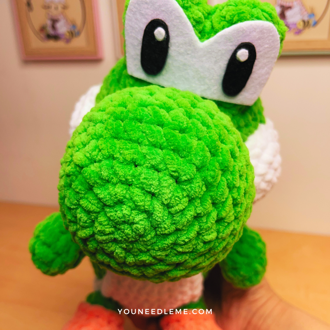 Commande personnalisée "Céline - Yoshi vert"