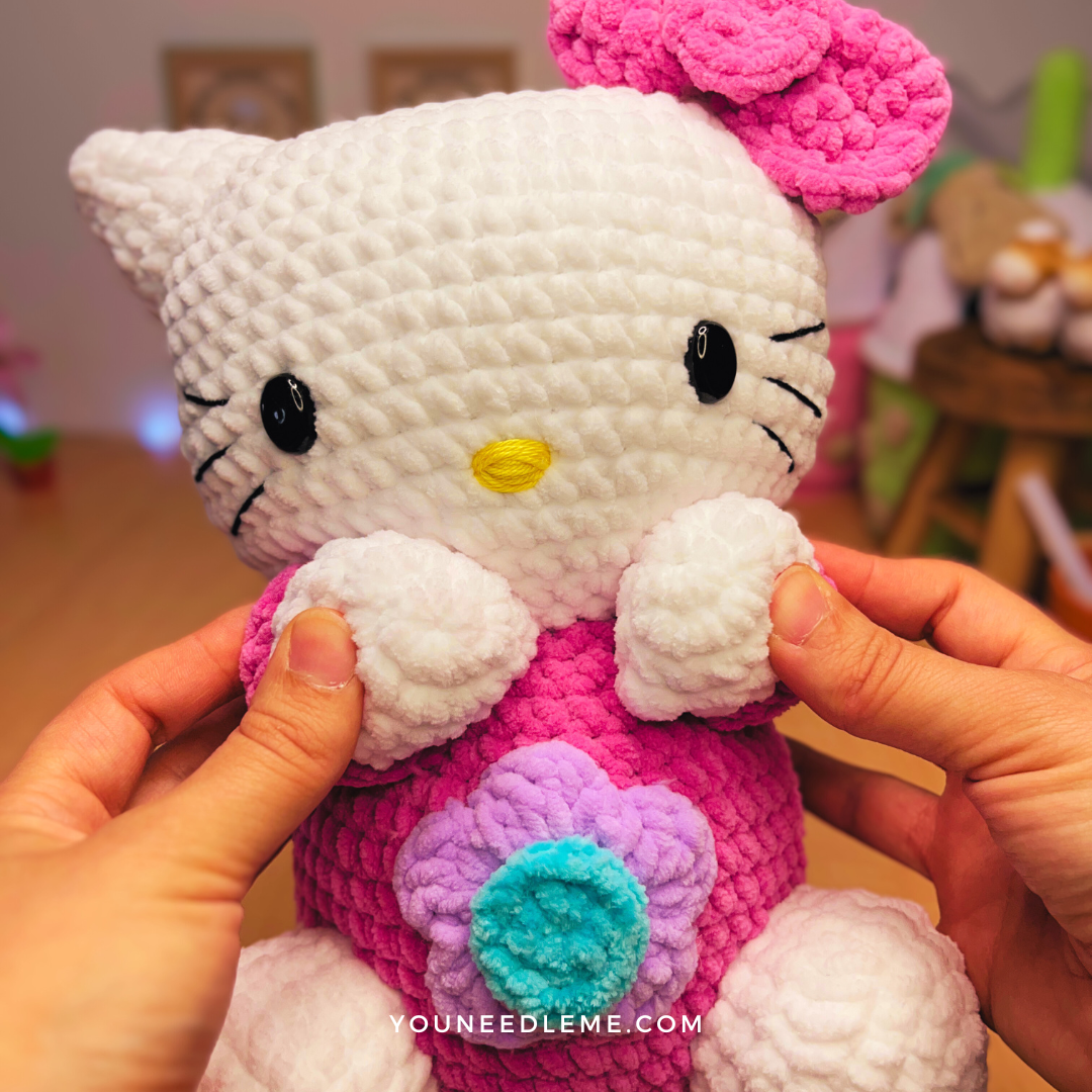 Commande personnalisée "Stéphania - Hello Kitty Flower rose"