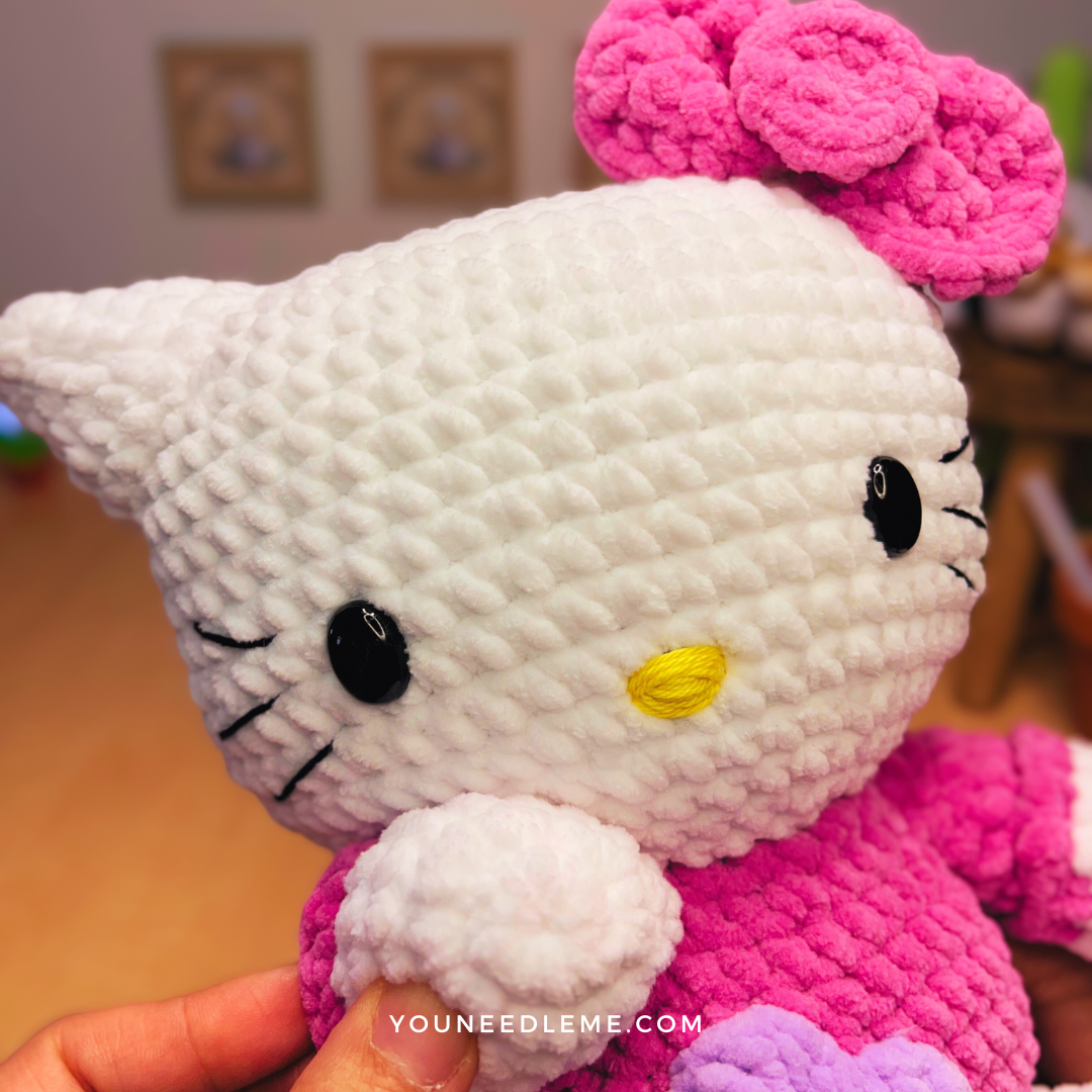 Commande personnalisée "Stéphania - Hello Kitty Flower rose"