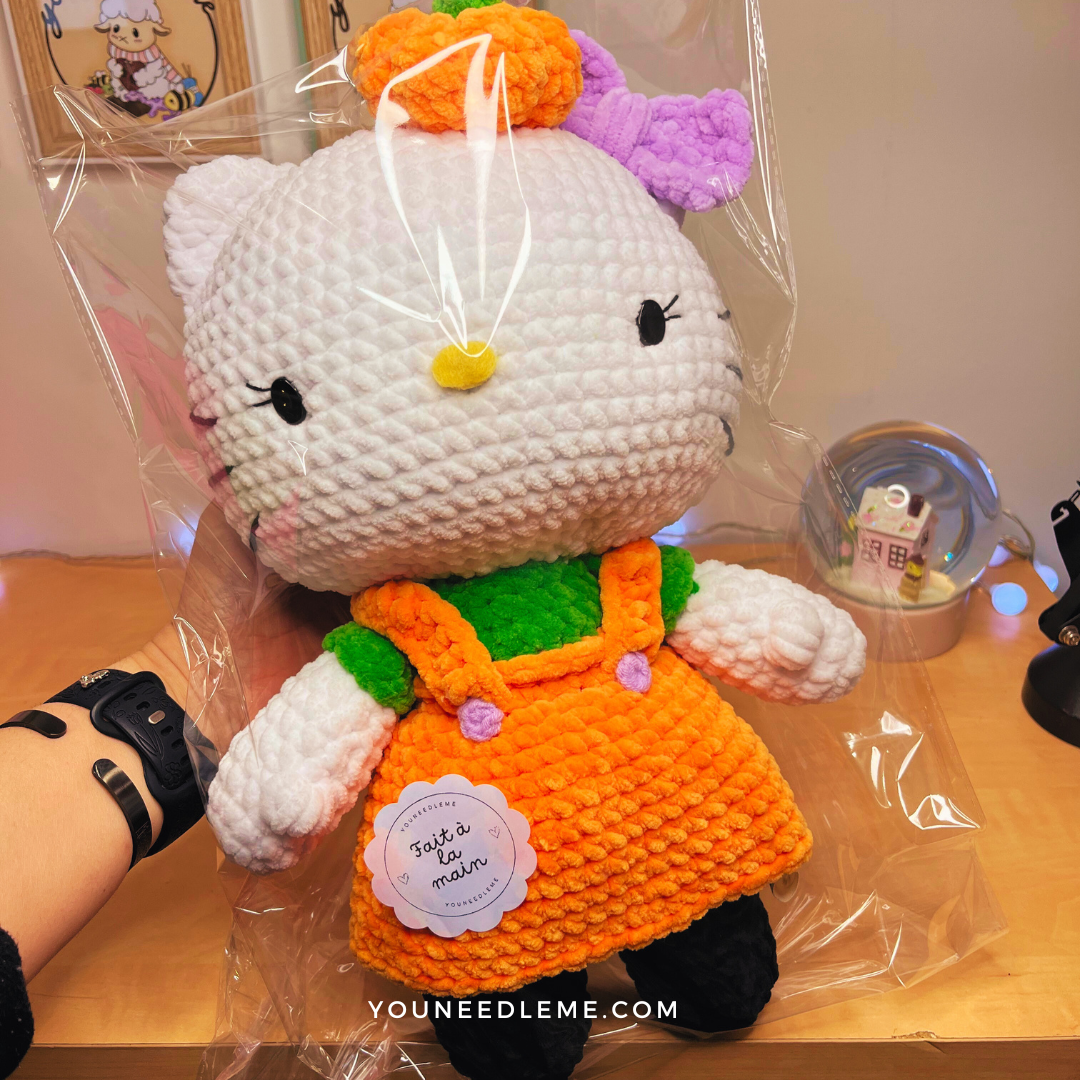 Commande personnalisée « Aurélien - Hello Kitty carte blanche 🐱 »