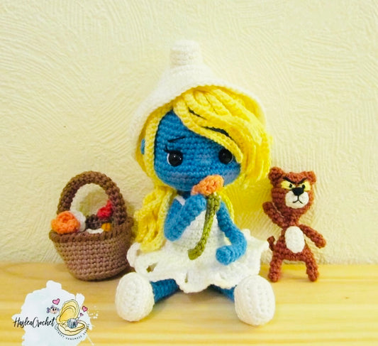 Commande personnalisée « Cindy - Shtroumphette »