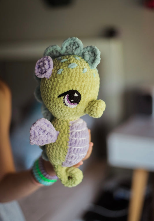 Commande personnalisée « Aurélie - Hippocampe 🪼 »
