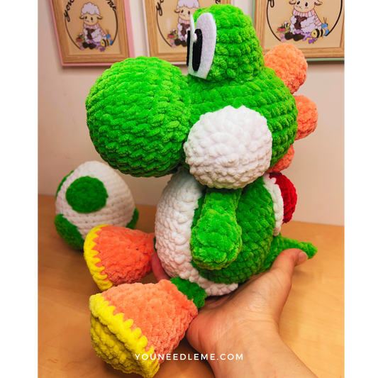 Commande personnalisée « Flower Pop - Yoshi et loup 🐺 »