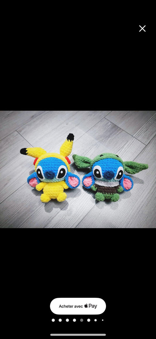 Commande personnalisée « Tatiana - Stitch Yoshi »