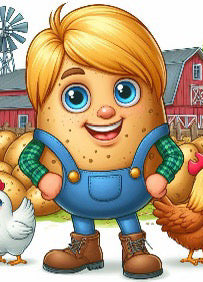 Commande personnalisée « An-ny - mascotte patate 🥔 »