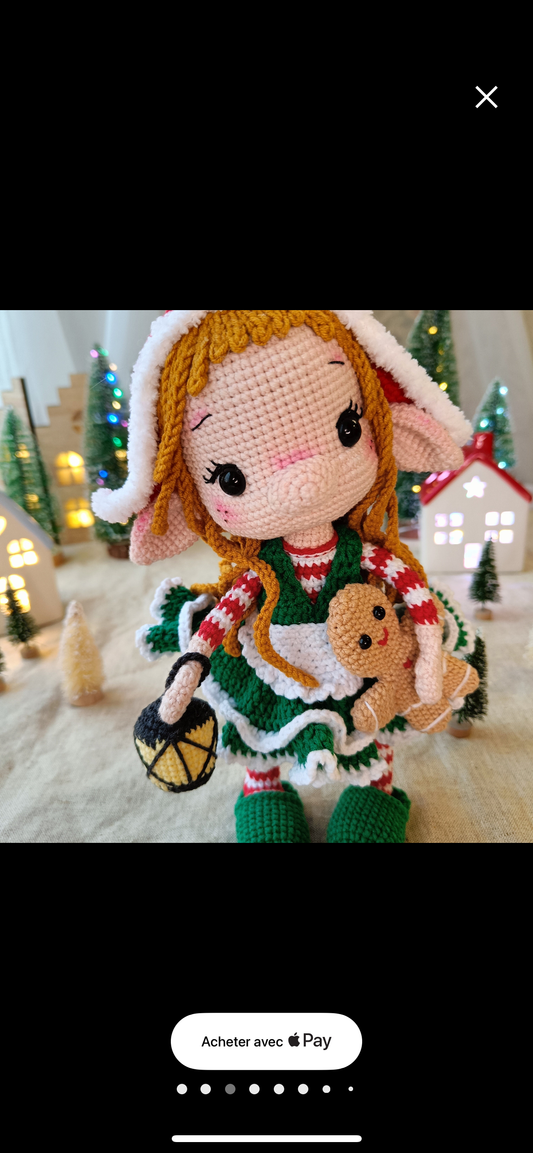 Commande personnalisée « Mariah - Lutin farceur🎄 »